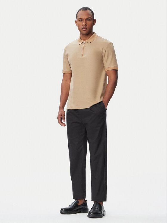 BOSS BOSS Polo H-Pei 88 50565320 Bež Regular Fit