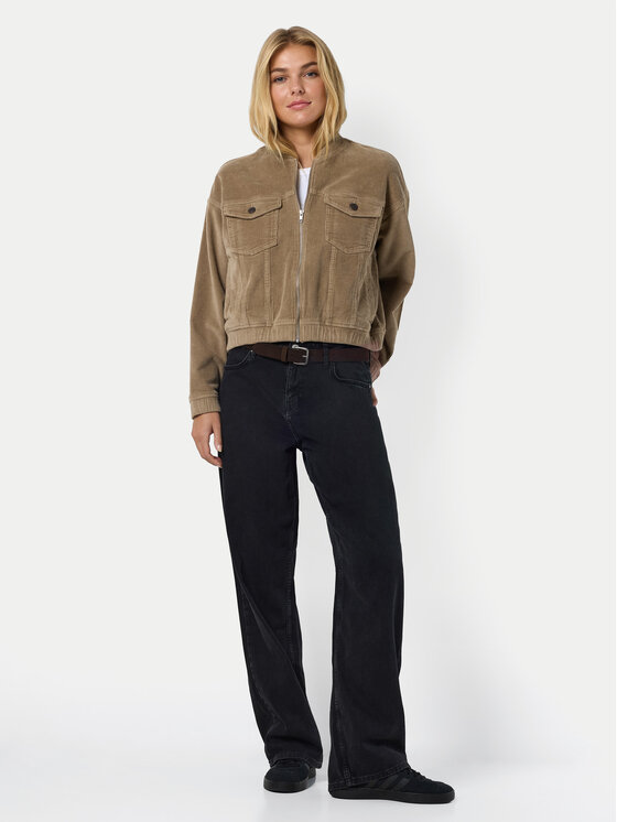Noisy May Noisy May Übergangsjacke Cord Jade 27032673 Beige Regular Fit