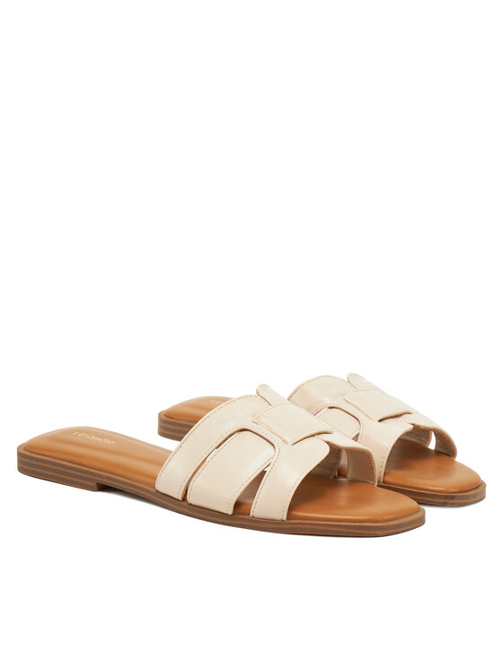 DeeZee DeeZee Pantoletten 2067-23 Beige