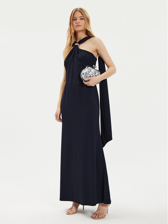 Joseph Ribkoff Joseph Ribkoff Vakarinė suknelė 241786 Tamsiai mėlyna Slim Fit