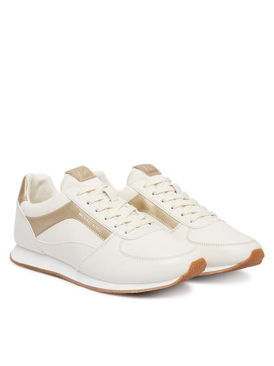 MICHAEL Michael Kors MICHAEL Michael Kors Sportcipők Cindy 43T6CDFS2L Krém