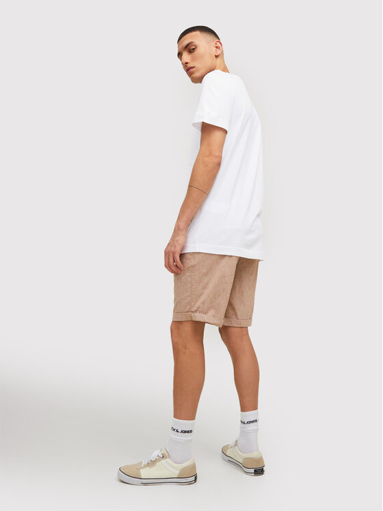 T-shirt Malibu 12210121 Bianco Regular Fit