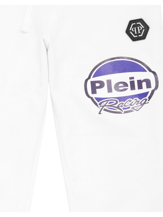 PHILIPP PLEIN PHILIPP PLEIN Spodnie dresowe 28183 Biały Jogger Fit
