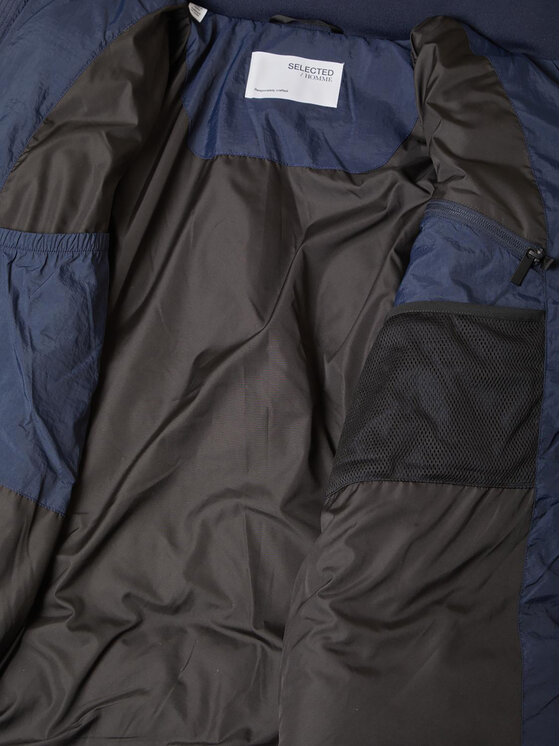 Selected Homme Selected Homme Žieminė striukė Cooper 16089957 Tamsiai mėlyna Regular Fit