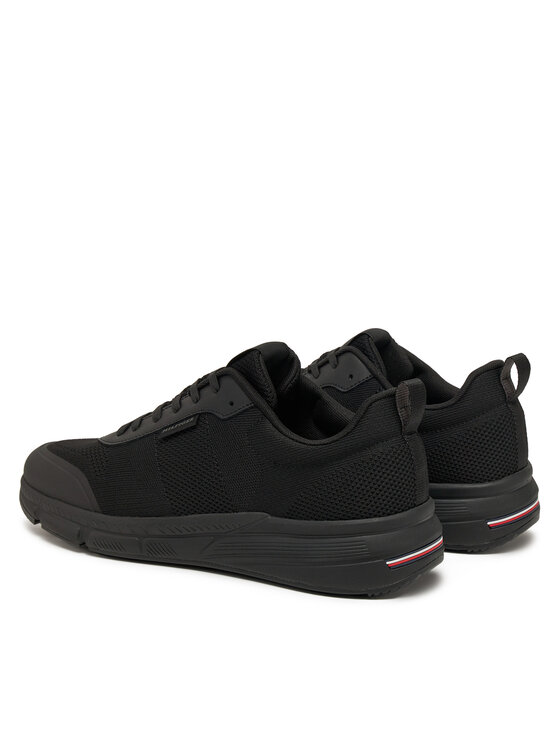 Tommy Hilfiger Tommy Hilfiger Superge Lightweight Modern Knit Runner FM0FM05326 Črna