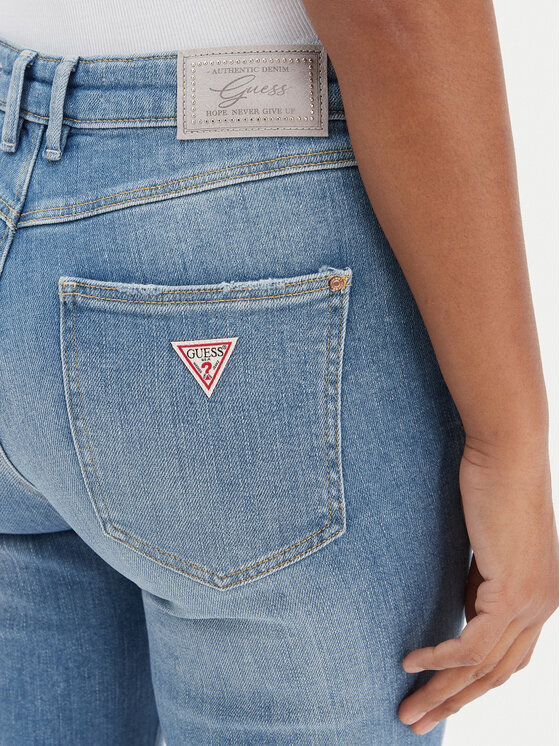 Guess Guess Дънки W6RA46 D6882 Син Skin Fit