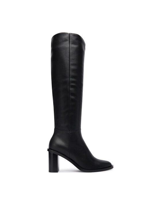 Max Mara Max Mara Kozačky 25247962926 Černá
