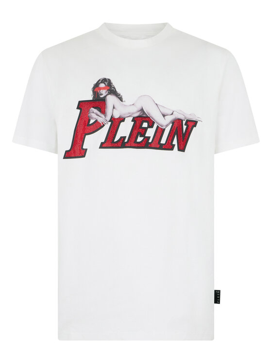 PHILIPP PLEIN PHILIPP PLEIN Tričko 31684 Biela Regular Fit