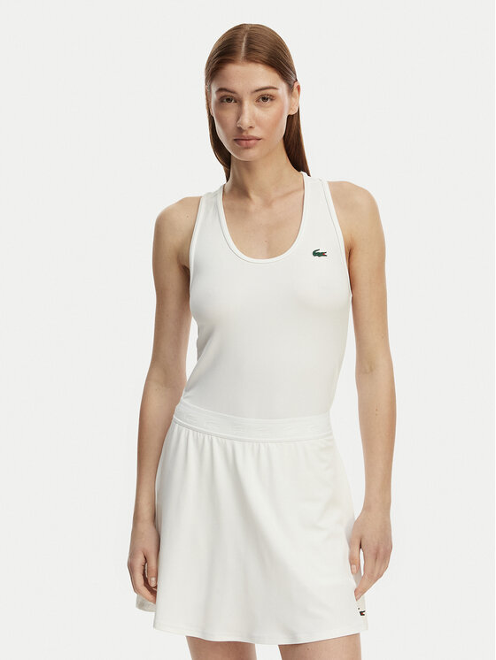 Lacoste Lacoste Τοπ TF0160 Λευκό Slim Fit