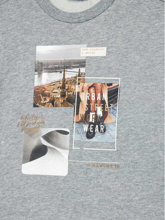 Mayoral Mayoral Completo felpa e leggings 7754 Grigio Regular Fit