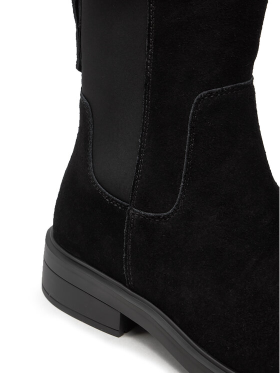 BOSS BOSS Kotníková obuv s elastickým prvkem Vanty Bootie Sdly 50523512 Černá