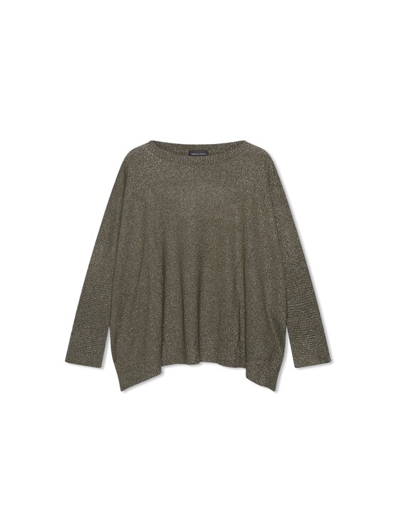 Fiorella Rubino Fiorella Rubino Sweter M384E002441N035 Zielony Regular Fit