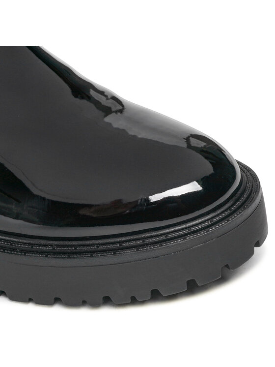 Jenny Fairy Jenny Fairy Μπότες πάνω από το γόνατο WS5896-05 Μαύρο