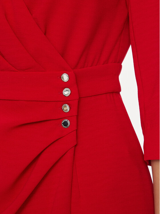 Morgan Morgan Coctailkleid 241-RUBI Rot Regular Fit