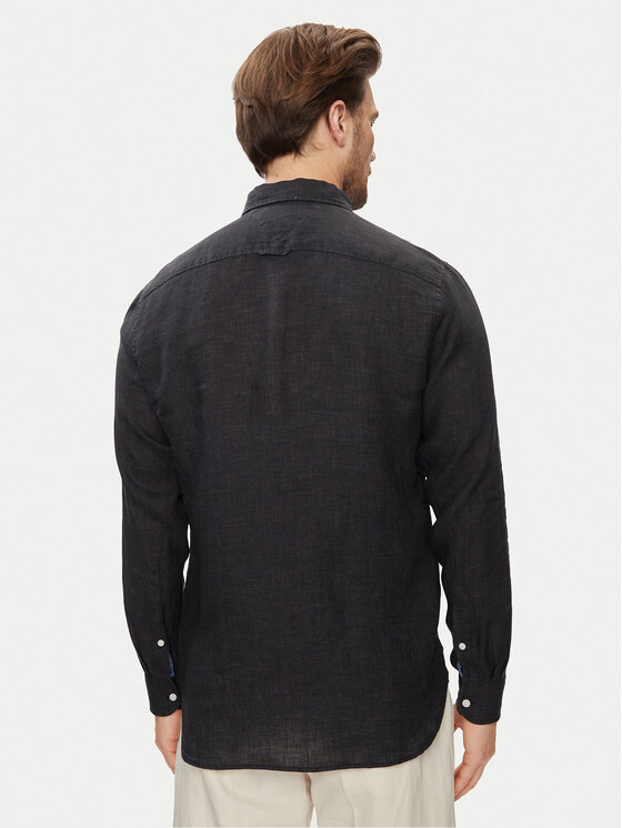 Tommy Hilfiger Tommy Hilfiger Särk MW0MW34602 Must Regular Fit
