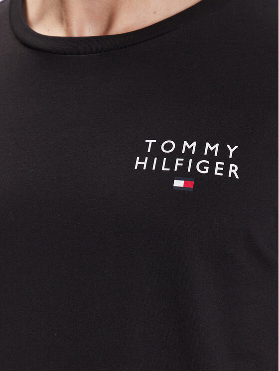 Tommy Hilfiger Tommy Hilfiger T-särk Logo UM0UM02916 Must Regular Fit