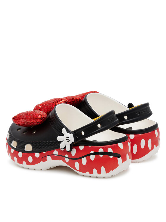 Crocs Crocs Iešļūcenes Minnie Cls Platform Clg W 209896 Melns