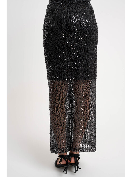 CLICK CLICK Φούστα 50-733 Μαύρο Fitted Fit