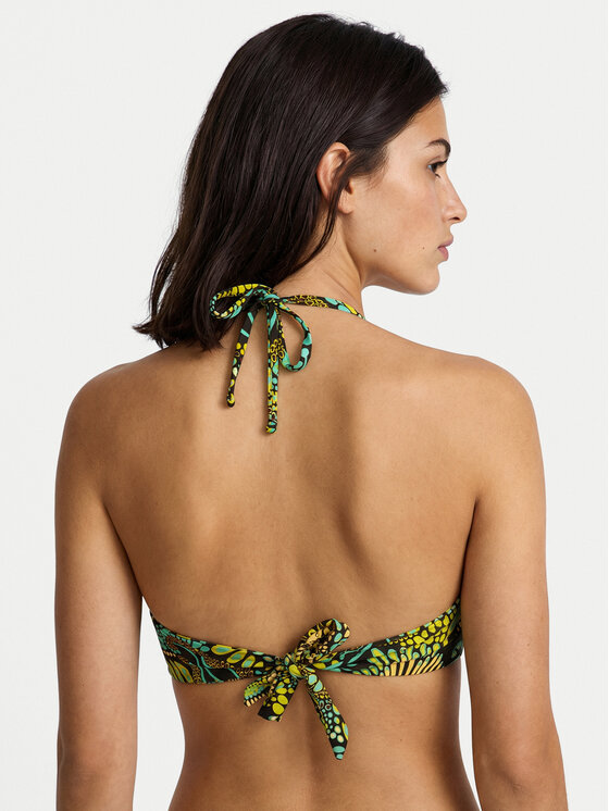 Guess Guess Bikini augšdaļa E6GJ38 MC04R Zaļš