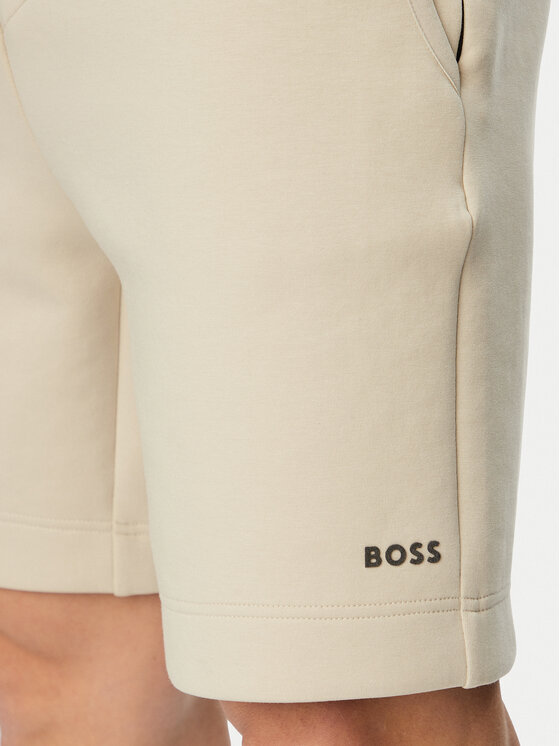 BOSS BOSS Sportiniai šortai JT_Globe 50558970 Šviesiai smėlinė Regular Fit