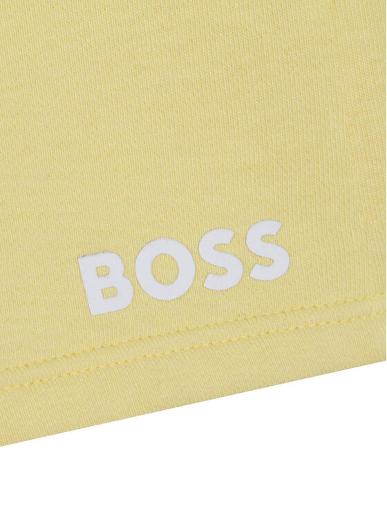 BOSS Boss Sportshorts J24816 S Gelb Regular Fit