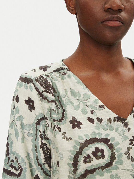 Fransa Fransa Blusa 20615424 Verde Regular Fit