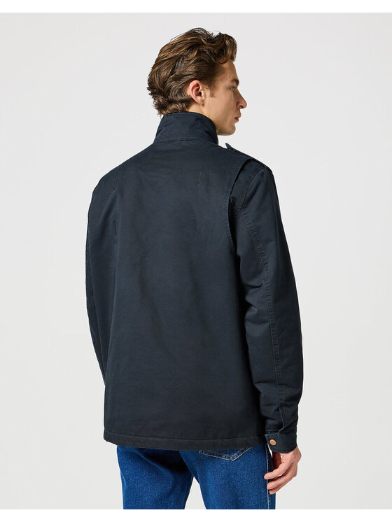 Wrangler Wrangler Kurtka zimowa FIELD JACKET Czarny Regular Fit