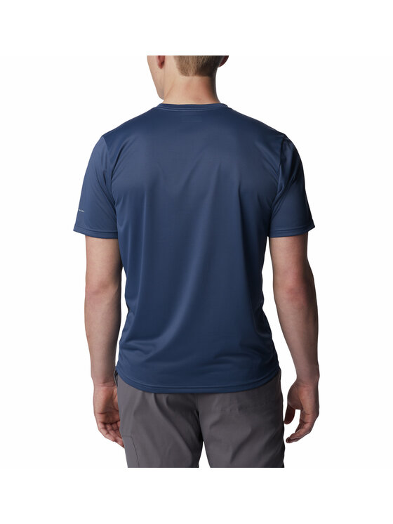 Columbia Columbia T-Shirt 199039 Niebieski Regular Fit