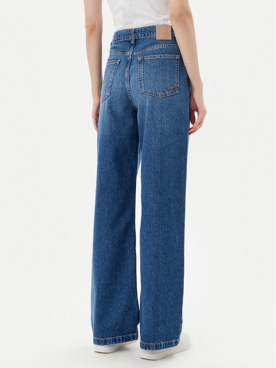 BOSS BOSS Jeans hlače C Marlene HR 50542442 Modra Regular Fit
