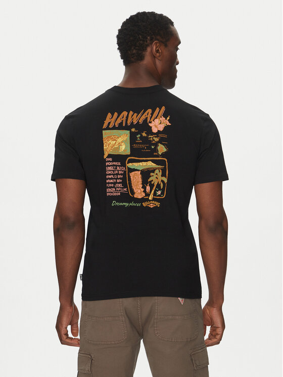 Billabong Billabong T-shirt EBYZT00294 Crna Regular Fit