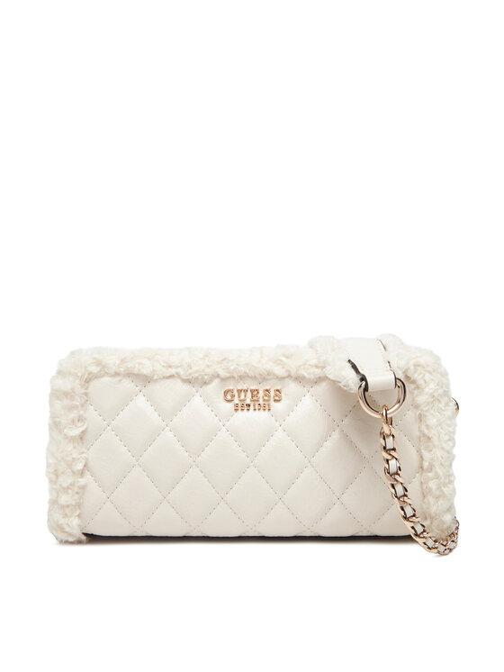 Guess Guess Geantă Cristi Mini HWTG81 39720 Écru