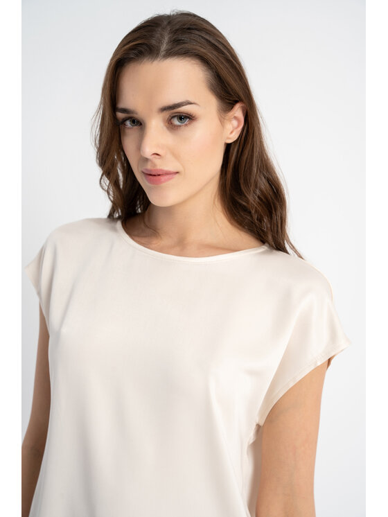 CLICK CLICK Blúzka 10-6843 Écru Regular Fit