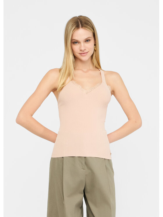 Liu Jo Liu Jo Cardigan CF5160MS46MX0719 Rosa Slim Fit