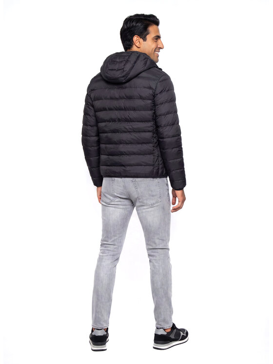 Pako Lorente Pako Lorente Kurtka przejściowa B000B-5X-002 Czarny Regular Fit
