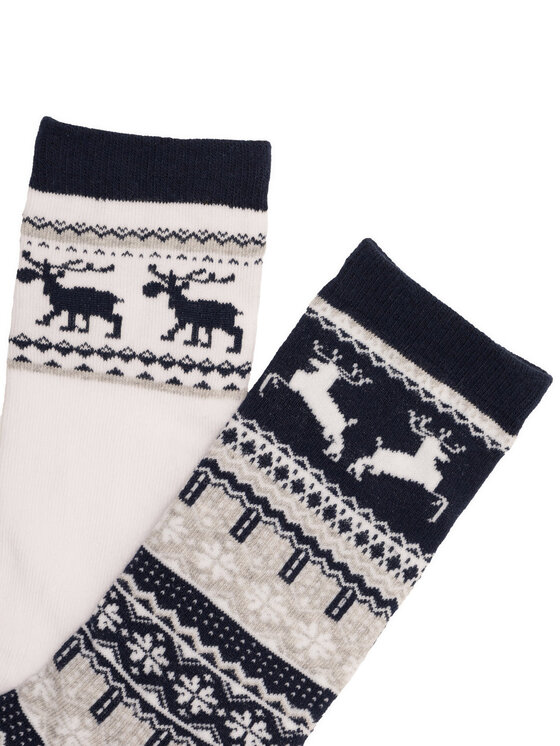 Lasocki Lasocki Calzini lunghi 2MB-003-AW23 (2-pack) Blu scuro