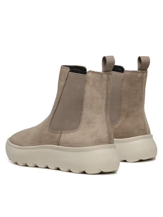 Geox Geox Jātnieku stila puszābaki D Spherica Ec4.1 D36TCA 00022 C6029 Bēšs