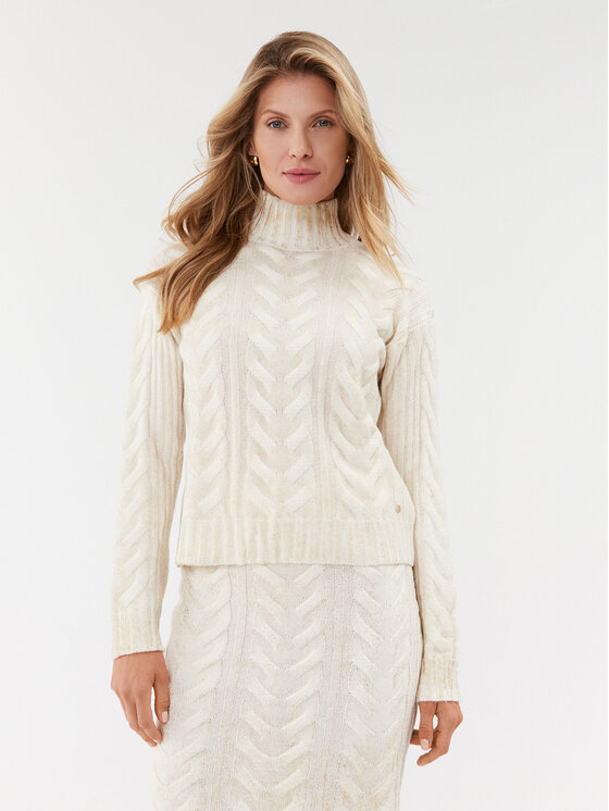 Guess Guess Golf W3BR42 Z3A50 Écru Regular Fit