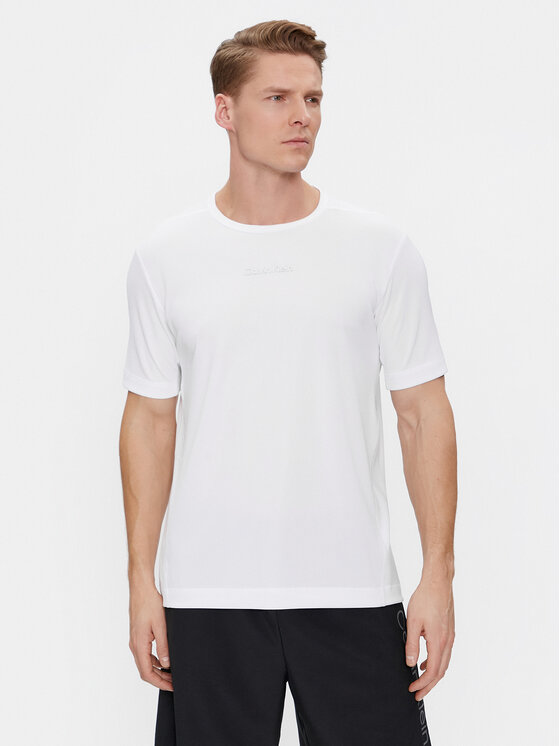 Calvin Klein Performance T-shirt 00GMS4K159 Bijela Regular Fit