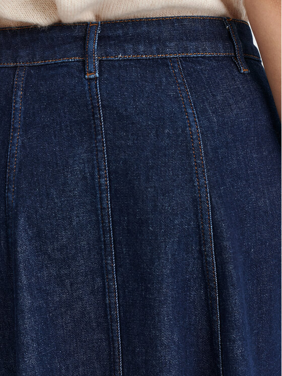 TATUUM TATUUM Spódnica jeansowa DETI Granatowy Flare Fit