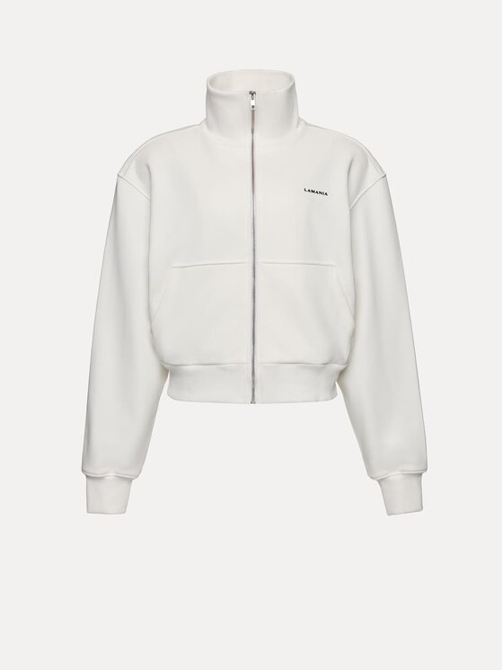 La Mania La Mania Bluza PIN Biały Basic Fit