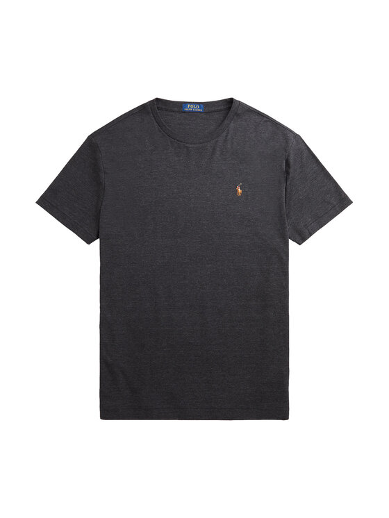 Polo Ralph Lauren Polo Ralph Lauren T-Shirt Tsh 710740727032 Γκρι Slim Fit