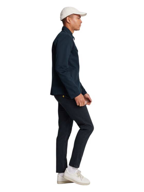 Lyle & Scott Lyle & Scott Chinosy tr2110ita-z271 Niebieski Regular Fit