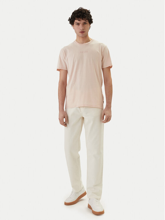 Guess Guess Футболка M6GI27 K3249 Рожевий Regular Fit