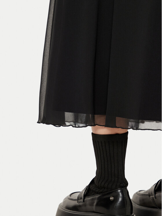 JOOP! JOOP! Midi szoknya 58 S58Schirin 10018884 30044850 Fekete Regular Fit