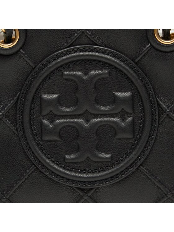 Tory Burch Tory Burch Kabelka Fleming Soft Mini Chain Tote 152334 Čierna