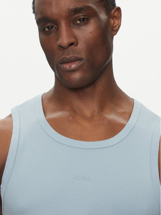 HUGO HUGO Tank top Dapota 50542089 Niebieski Slim Fit