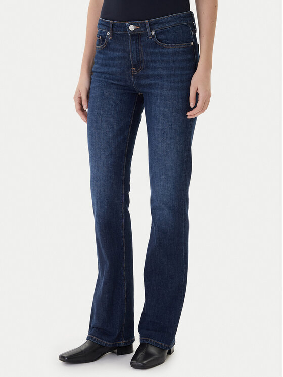 Tommy Hilfiger Tommy Hilfiger Farmer WW0WW42490 Sötétkék Bootcut Fit