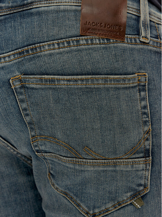 Jack&Jones Jack&Jones Jeans hlače Glenn 12258180 Modra Slim Fit