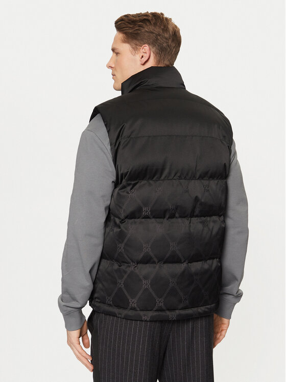 HUGO HUGO Безрукавка Baltino2411 50525366 Чорний Slim Fit