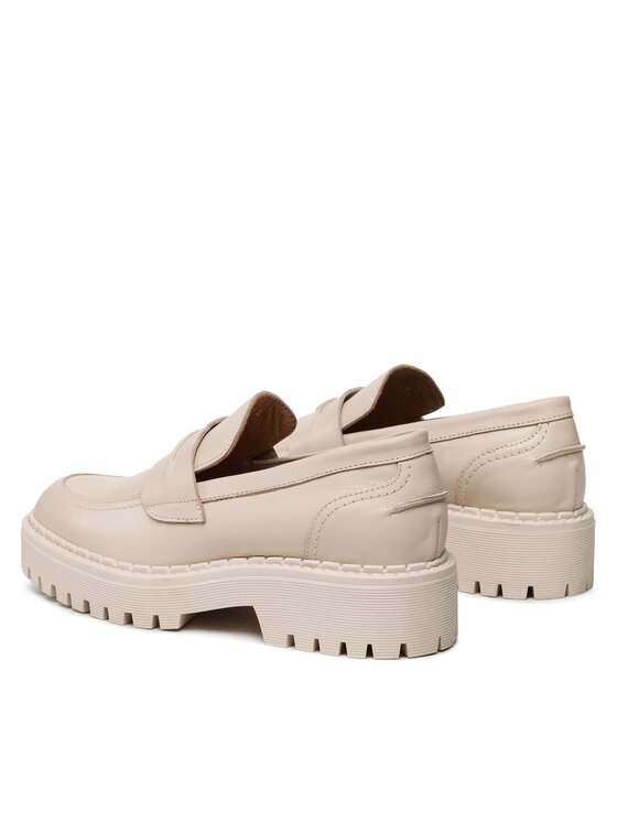GINO ROSSI Gino Rossi Loafersy ELISA-23251 Beżowy